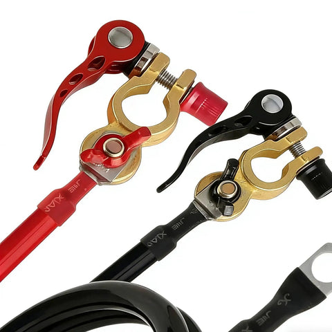 Flexible Heavy Duty Battery Cable Connector And Extension Wire For Truck Marine Golf Cart Motorcycle And Automotive Uses Tinned Oxygen Free Copper Ends