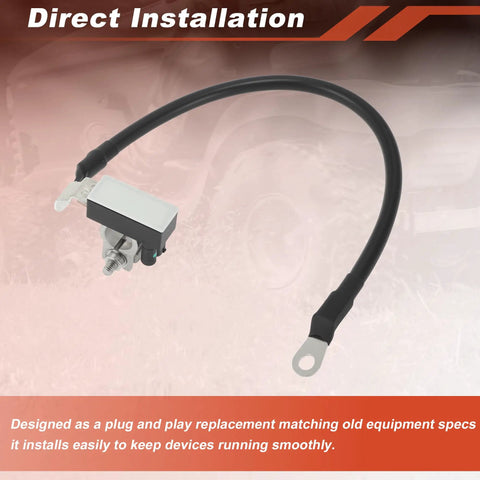Rig Ready Premium Battery Negative Sensor Cable For Mercedes Benz S350 S400 S550 S600 Cars Built For Dead Simple Plug Swap A2215420718