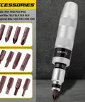 Half Inch Manual Impact Driver Set With Fourteen Pieces Reversible Mechanism S2 Steel Bits for loosening rusted fasteners