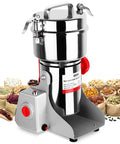 Heavy Duty Electric Grain Mill Grinder 800g Stainless Steel Powerhouse Turbo 3000W High Speed Commercial Pulverizer with spices bags