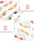 12 Piece Heavy Duty Alloy Waist Adjustment Pins To Fix Baggy Jeans And Bulkier Sweaters Metal Safety Brooch Clips in colorful design