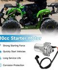 Beefed Up 3 Bolt ATV Starter Motor Kit For 50cc To 125cc Chinese 4 Stroke Quad Go Kart And Dirt Bike with 110cc motor
