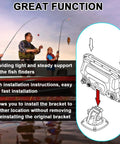 Easy Install Quick Release Mounting Bracket Replacement For Mark 3 4 5 Elite inset with family fishing scene