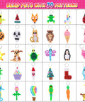 Beads For Crafts 1500 Beads Bead Kit With 30 Design Patterns for DIY Keychains in bead pets collection display