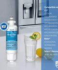 Water Filter Replacement For LG Fridges 3 Pack NSF Certified 42 53 401 Reduces Chlorine Heavy Metals And Pharmaceuticals Fits LT700P