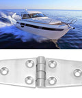 Four Piece Marine Door Hinges 102x38mm Stainless Steel Boat Hatch Hinges For Yacht Flush Mount Seamless Design Rustproof 316 SS