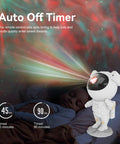 Child sleeping under Galaxy Star Projector Night Light For Kids Room With Astronaut Nebula Ceiling Lamp 8 Nebula Effects Remote