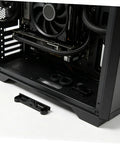 Five Pairs CPU Cooler Backplate Bracket Kit With Plastic Mounting Retention Clips For Motherboard Sockets Spare Parts For Heatsink Installation Backups For DIY Builders And Pros Wide Compatibility, black metal bracket