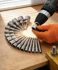 14 Piece Nut Driver Bit Set With Durable Chrome Vanadium Steel Construction And Socket Adapter Kit for Home Repair in use