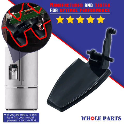 Fridge Water Dispenser Lever 241682003 Black Replacement Part For Westinghouse And Kenmore Refrigerators Non OEM Easy Install