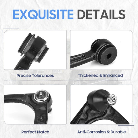 Details of Front Upper Control Arm Set With Ball Joint Forged Steel Direct Fit For 2007 To 2017 Cadillac Escalade and Chevrolet trucks