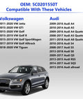 OEM Grade Fuel Cap Replacement For 5C0201550T Drop In Fit For Volkswagen And Audi Cars List with Audi Q5 image