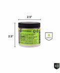 High Performance Gun Grease With PTFE For Firearms Lube, Rust And Corrosion Protection For Rifles And Handguns, Odorless Synthetic Lubricant, Friction Reduction, Moisture Shield, 4 Oz Jar visible
