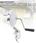 Hand Crank Cavatelli Pasta Maker For Homemade Italian Pasta Manual Roller Machine For Gnocchi And Spaghetti Aluminum Alloy