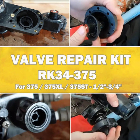 Backflow Preventer Repair Kit For Zurn Wilkins 375 Series Including 375XL And 375ST One Half Inch And Three Quarters Inch Models