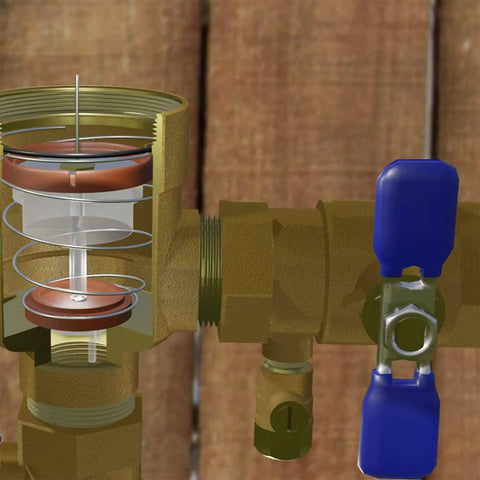 720A Pressure Vacuum Breaker Repair Kit Replacement For RK1-720A Backflow Preventer Fits Half Inch Three Quarter Inch And One Inch Water Lines