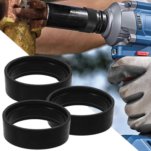 Awesome 5 Set Impact Wrench Retaining Rings And Iron Pins Kit With Rubber O-Rings Plus Socket Gaskets on impact wrench with rubber O-rings