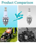 Spark plug comparison for Fuel Line And Air Filter Kit For Husqvarna 128 Series Trimmers 128c 128cd 128l