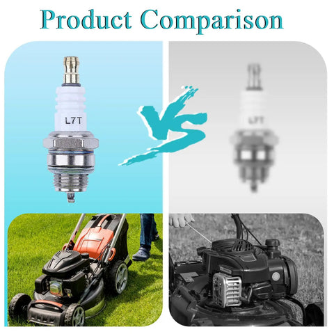 Spark plug comparison for Fuel Line And Air Filter Kit For Husqvarna 128 Series Trimmers 128c 128cd 128l