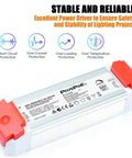 24V 60W Dimmable LED Driver Power Supply With Universal Regulation shown with protection features and stable build