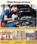 Mechanic and plumbing examples showcasing One Eighth Inch Male To Three Eighth Inch Female NPT Brass Pipe Fitting Reducer Adapters