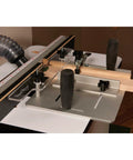 Router Table Coping Sled Kit With Sacrificial Backing Board And Adjustable Fence Guide Spacers Includes Toggle Clamp Handles