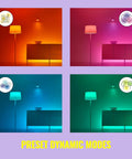 Smart LED A21 100W Equivalent Tunable White Bulb Six Pack E26 Indoor WiFi Connected Control With Voice Or App four lighting modes