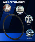 All In One 826 Piece O Ring Kit With 32 SAE And Metric Sizes For Plumbing Automotive And Faucet Repair Nitrile Rubber Rings Wide Application