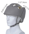 Everyday Head Protection Helmet For All Ages Kid Friendly Kids Teens And Adults Soft Six Tenths Inch Foam Shock Absorption Gray