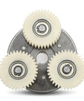 Electric Bike Clutch Gear Kit For Bafang 500W To 750W Motors With 36T Nylon Planetary Gears And Solid Metal Gear Upgrade
