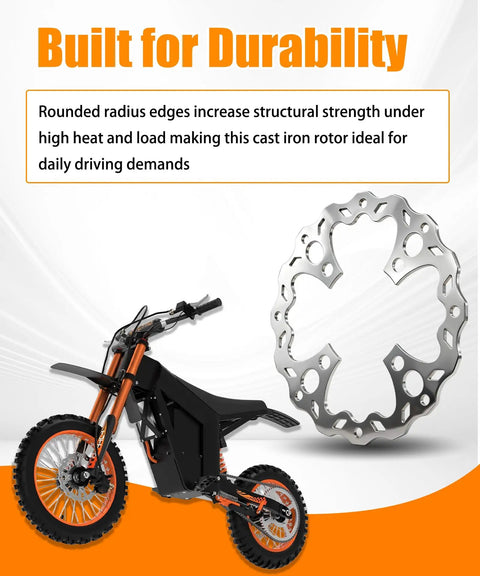 Front Brake Disc Rotor For Tuttio Soleil 01 Electric Bike Top Notch Performance Alloy Rotor With Superior Heat Dissipation