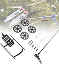 RC Helicopter Parts And Accessories Beefed Up Kit with landing gear, tail rotor, main gear pull rod for XK K11 K110S models.