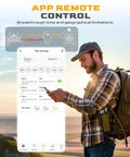 Smart WiFi Hose Timer With Brass Inlet And Dual Outlet Sprinkler Controller Weather Based Auto Irrigation That Skips Rainy Days App And Voice Control Soil Moisture Or Quantity Sensing For Your Yard, app remote control screen