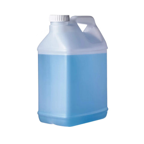 Two Pack Two And A Half Gallon Hedpak Liquid Storage Containers With Cap Food Grade HDPE Plastic Natural Color Heavy Duty Cap With Foam Liner Tight Seal For Shipping And Storing Liquids, single container