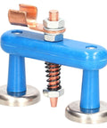 Pro Grade Magnetic Welding Support Clamp With Progressive Spring For Easy Attachment To Smooth Metal Surfaces Aluminum Alloy Copper