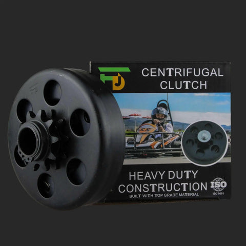 Heavy Duty Centrifugal Clutch For Go Karts And Mini Bikes, Three-Quarter Inch Bore, with packaging