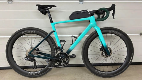 Bicycle with G27 700C Carbon Gravel Wheelset With 50mm Aero Rim And 27mm Inner Width, Ultra Light 1305g, Tubeless Clincher