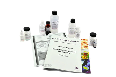 Hands-On Oxidation-Reduction Chemistry Lab Kit For Small-Group Learning: Five-Group Materials Pack with manuals and reagents