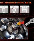 Wheel Lug Bolts M12x1.25 20 Pcs Set For Jeep Dodge Chrysler Ram Vehicles, bolt installation demonstration on wheel hub