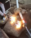 Power Up With A 1000W Hydro Generator, Aluminum Alloy Turbine, 220V Portable Water Turbine lighting bulbs by a stream