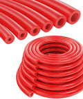 Red Silicone Vacuum Hose Kit 6 Piece Multi Size Tubing Set With One Eighth Inch To Three Eighths Inch For Auto Engine Air And Water Applications