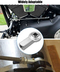 Four Piece Right Hand 5/16 X 5/16 24 Heim Bearing Rod End Kit Engineered For Hydraulic Cylinder Rebuilds To Deliver Rock Solid Stability And Badass Heavy Duty Performance Guaranteed Daily, featured on a motorcycle engine with precision joints.