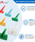Colorful Deutsch Pin Removal Tool Kit For 4 8 12 16 20 Solid And Stamped Contacts 6 22 AWG in plastic, non-metal design.