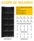 Image showing 10 pack negative rake carbide brake lathe inserts compatible with Ammco replacement cutter inserts and screws.