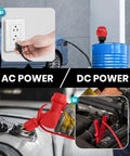 AC and DC power connections for Heavy Duty Electric Drum Pump Is A Real Heavy Hitter Delivering Killer 5 Gpm Flow.