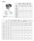 Beefed-Up Heavy Duty Backstop Clutch Overrunning One-Way Bearing For Machinery And Gearboxes, Durable 1 Piece MZ70G-65 in technical sheet