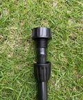 Five Pack One Half Inch Drip Irrigation Tubing Fittings To Faucet Garden Hose Adapters Three Quarter Inch GHT To One Half Inch Drip Fittings Plastic Faucet Connector For Three Quarter Inch Garden Hoses Compatible With Rain Bird Orbit Dig Hunter Toro plastic connector on grass