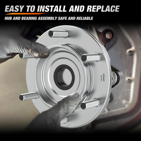 Installation of Front Wheel Bearing And Hub Assembly For Toyota Tacoma 2005 2019 4Runner 2003 2016 FJ Cruiser 6 Lug 2WD ABS