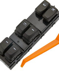 Driver Side Power Window Switch For Hyundai Tucson 2010 2015 Replaces 93571-2S000, shown with orange trim removal tool
