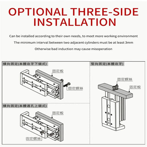 Heavy Duty Pneumatic Slide Cylinder With Straight Guide Track For Precision Motion Control And A Totally Badass Air Powered Linear Actuator That Delivers Pure Slick Smooth Performance Daily Right Now